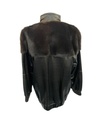 Jen Nappa Lamb Leather Jacket w/ Mink Trim