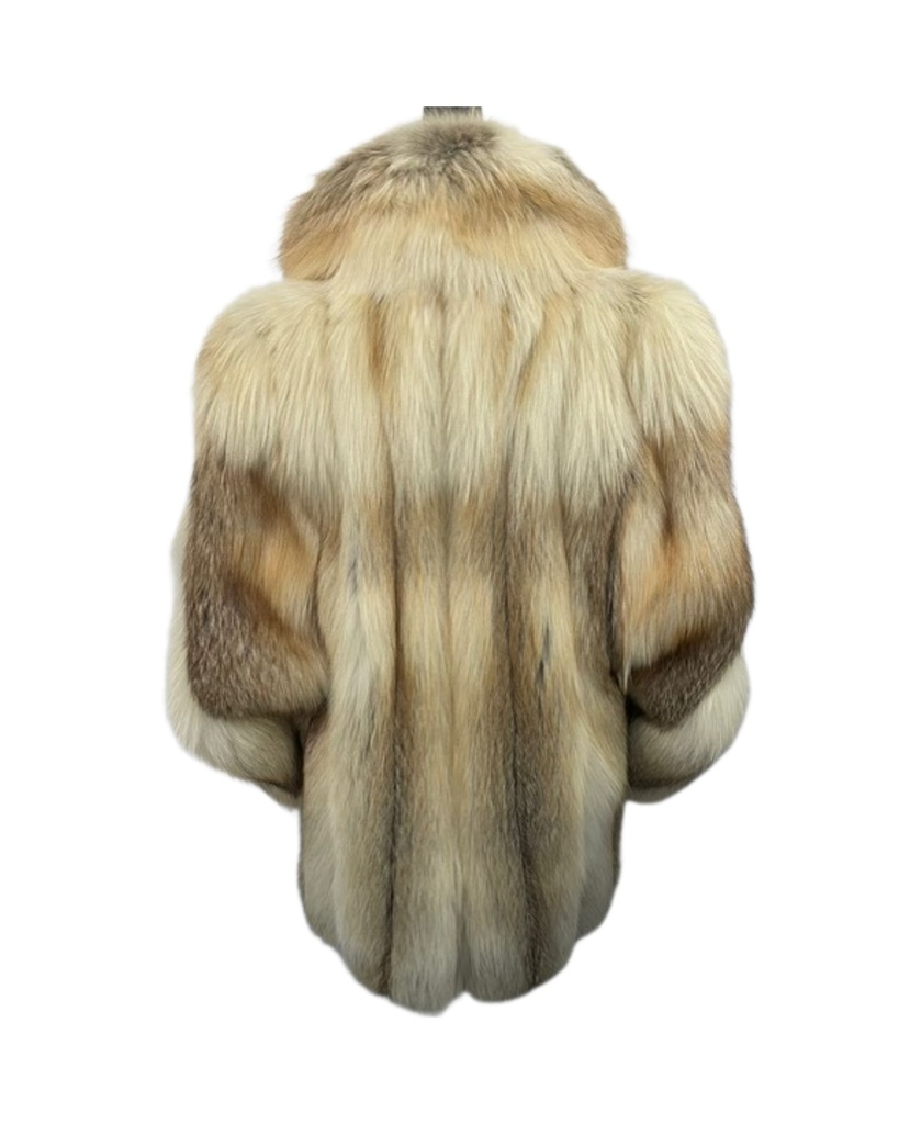 Golden Isle Fox Stroller Shawl Collar Diagonal Sleeves