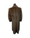 Lunaraine Mink Coat with Wing Tip Collar and Princess Band Sleeves