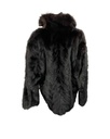 Ranch Mink Tail Bomber with Wing Tip Collar