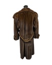 Full-Length Lunaraine Mink Coat with Natch Collar, Epaulets, and Half Belt