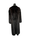 Ranch Mink Coat with Wing Tip Collar, Straight Sleeves, and Square Pockets (Female Skins)