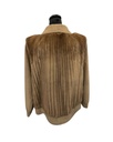 Suede Jacket with Mink Corduroy Inserts (Neiman Marcus)