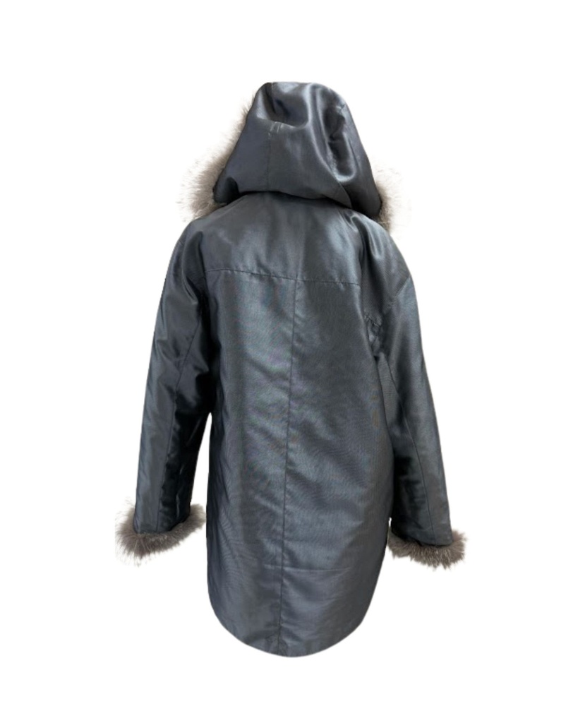 Indigo Fox Stroller Long Hooded Reversible to Rain Wear