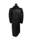 Full Length Barak Mink Coat with Wing Tip Collar and Princess Band Sleeves