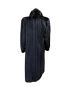 Mink Jacket with Notch Collar & Open Sleeves 