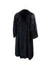 Blackglama Female Mink Coat with Shock Collar & Wrangler Sleeves