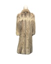 Neiman Marcus Full-Length Canadian Lynx Fur Coat 