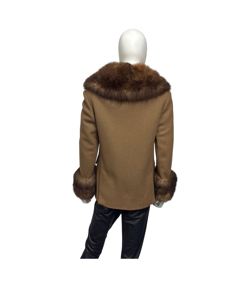 Miss Madison New York Possum Fur Jacket