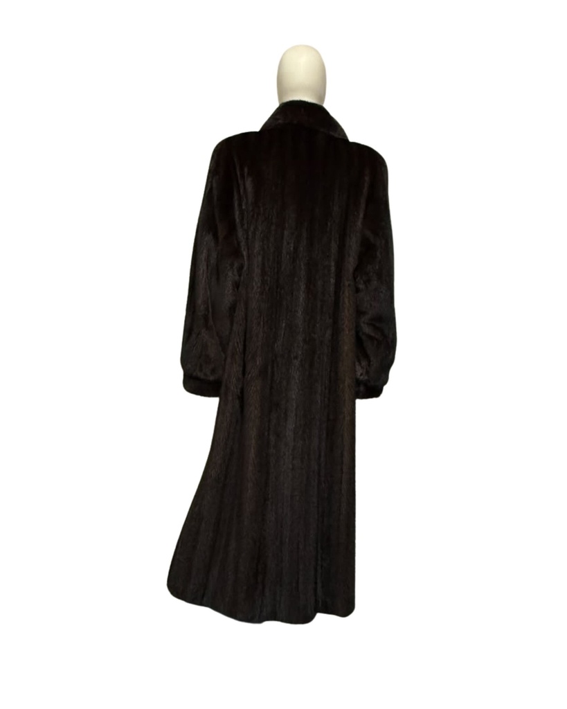 Mahony Full-Length Mink Fur Coat