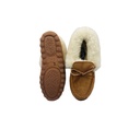 Women's Natural Sheep Skin Moccasin