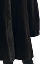 Sheared Mink Reversible Coat with Taffeta Rainwear