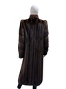 Full-Length Dark Mahogany Mink Coat
