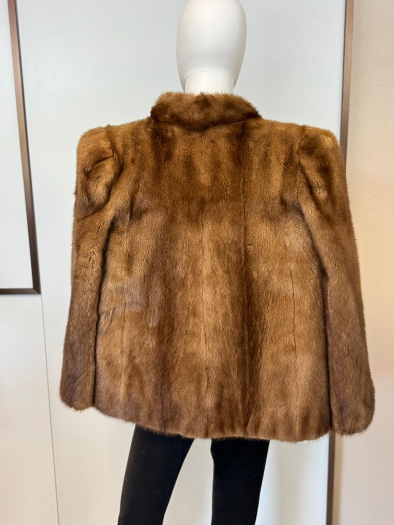 Paste mink jacket