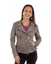 Ladies Lazer Jacket (Light Grey)