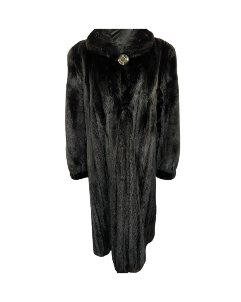 Full Length Black Mink Coat
