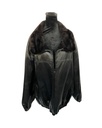 Men’s Plucked Mink Bomber Jacket – Reversible to Italian Leather