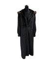 Ranch Mink Coat W/ Sable Trim Hood