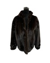 Mahogany Mink Bomber