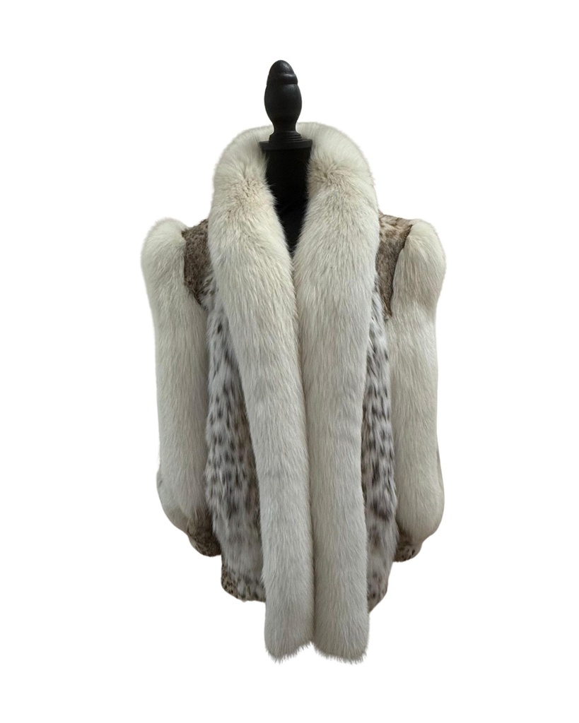 Cat Lynx Stroller with Fox Tuxedo 