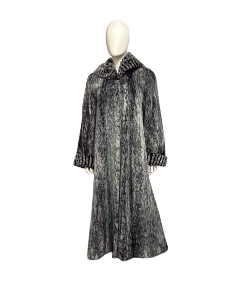 Marvel Iced Beaver Fur Coat