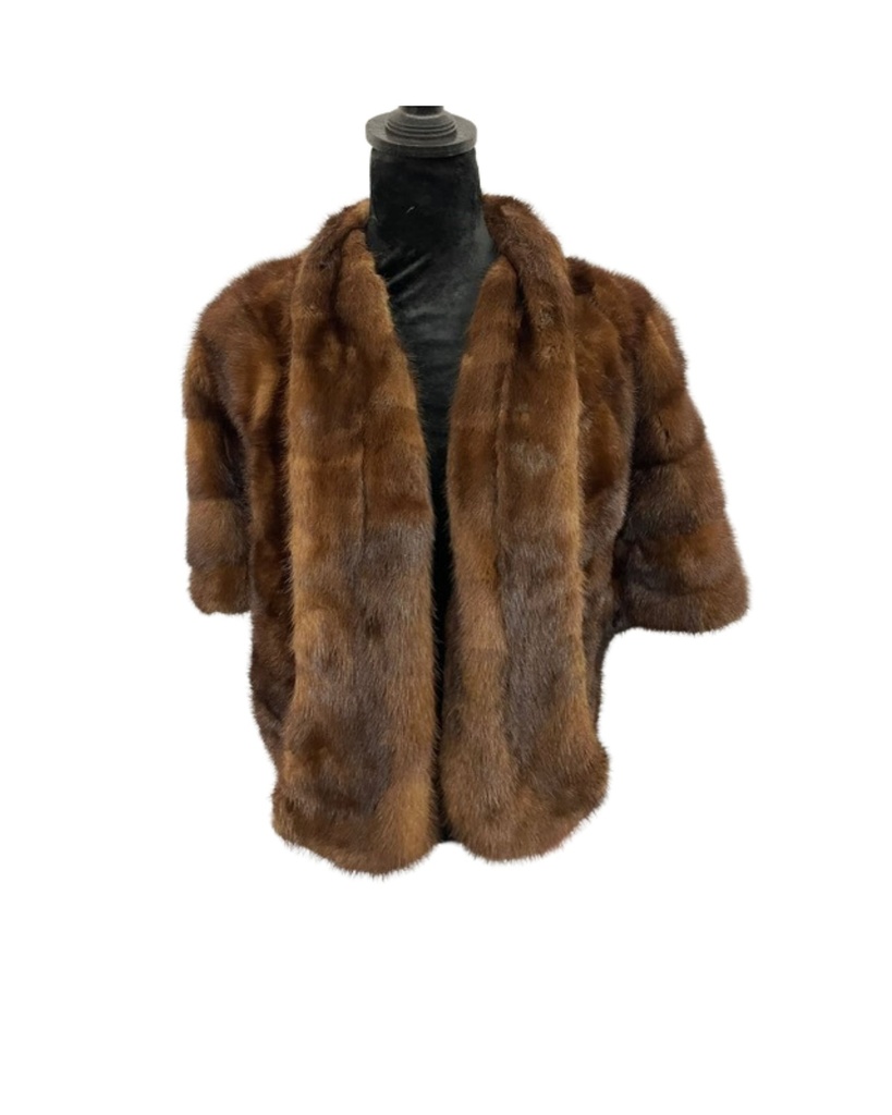 Mahogany Mink Shawl