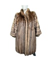 Full-Length Russian Sable Fur Coat 