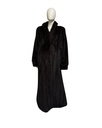 Mahogany Full-Length Mink Fur Coat